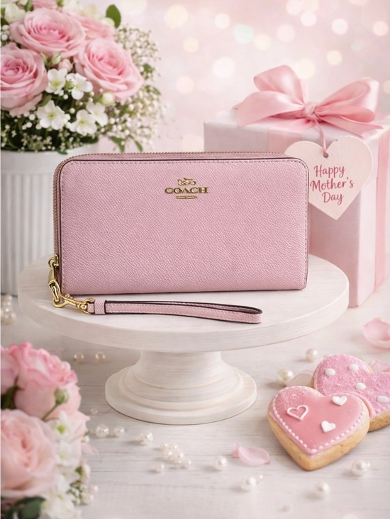 Coach Handbags - COACH Long Zip Around Wallet